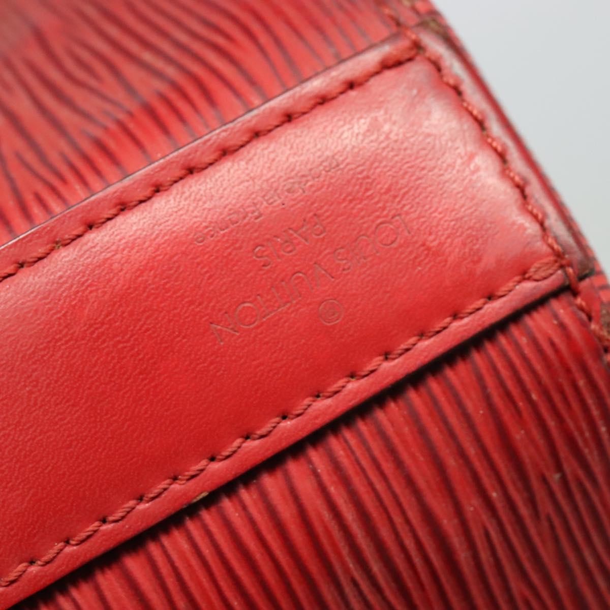 Louis Vuitton LOUIS VUITTON Epi Sac Depaule PM Shoulder Bag Red M80207 LV Authentic bs24723