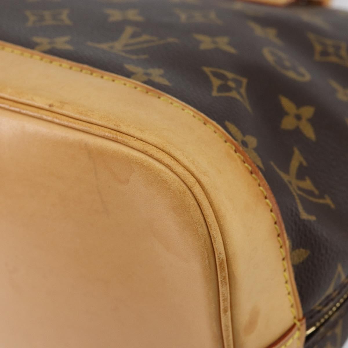Louis Vuitton LOUIS VUITTON Monogram Alma Hand Bag M51130 LV Authentic 149986
