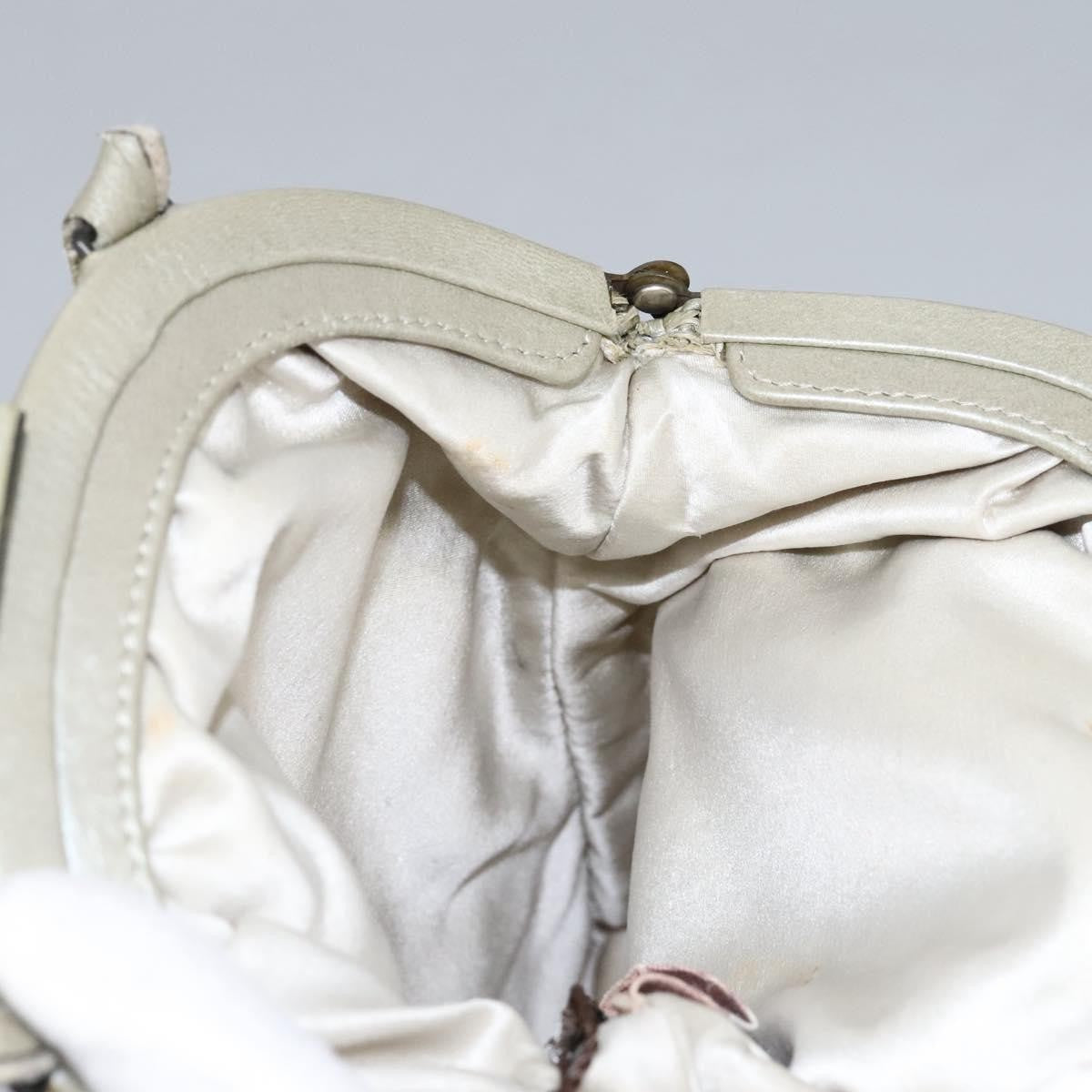 BOTTEGAVENETA BOTTEGAVENETA BOTTEGA VENETA Shoulder Bag Leather Beige Authentic mr1037