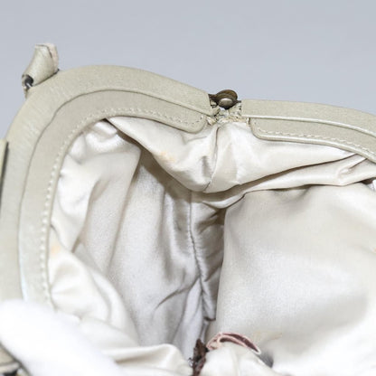 BOTTEGAVENETA BOTTEGAVENETA BOTTEGA VENETA Shoulder Bag Leather Beige Authentic mr1037