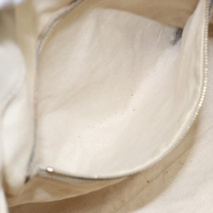 Gucci GUCCI GG Canvas Guccissima Hand Bag Leather White Gold 353120 Authentic bs29328
