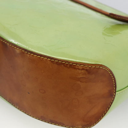 Louis Vuitton LOUIS VUITTON Vernis Biscayne Bay GM Shoulder Bag Peppermint M91285 Authentic LNZ031