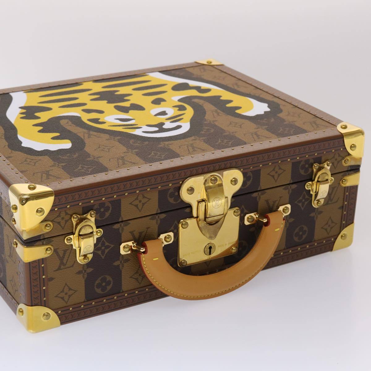 Louis Vuitton LOUIS VUITTON Monogram Stripe Cotteville 40 Trunk HUMAN MADE M20464 Authentic 48522S Bag