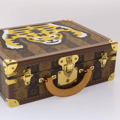 Louis Vuitton LOUIS VUITTON Monogram Stripe Cotteville 40 Trunk HUMAN MADE M20464 Authentic 48522S Bag