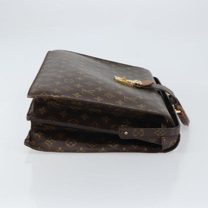 Louis Vuitton LOUIS VUITTON Monogram Serviette Fermoir Business Bag M53305 LV Authentic bs32001