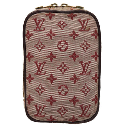 Louis Vuitton LOUIS VUITTON Monogram Mini Usu Digital Pouch Red M60001 LV Authentic 103494 Bag