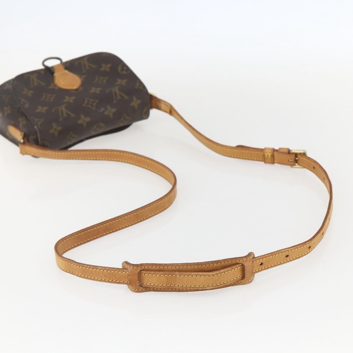 Louis Vuitton LOUIS VUITTON Monogram Saint Cloud PM Shoulder Bag M51244 LV Authentic 159544