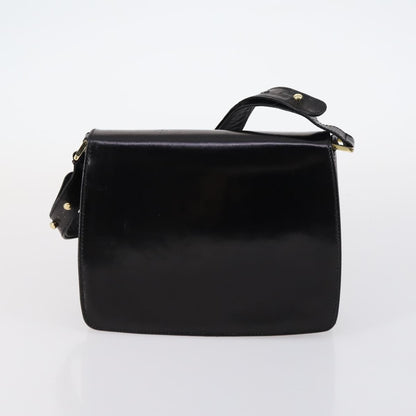 BALLY BALLY Shoulder Bag Leather 3 Set Brown Black Authentic BA4817