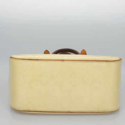 Louis Vuitton LOUIS VUITTON Monogram Vernis Summit Drive Hand Bag Perle M93514 LV Authentic EC278
