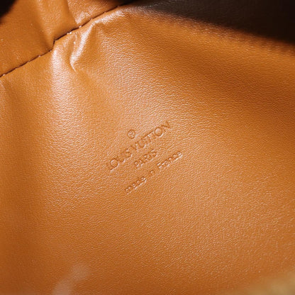 Louis Vuitton LOUIS VUITTON Monogram Vernis Tompkins Square Bag Bronze M91103 LV Authentic 153020
