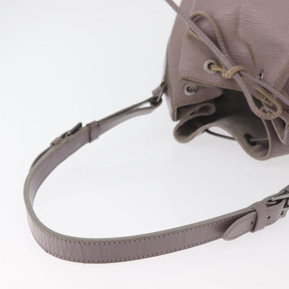 Louis Vuitton LOUIS VUITTON Epi Petit Noe Shoulder Bag Lilac M4410B LV Authentic 179433