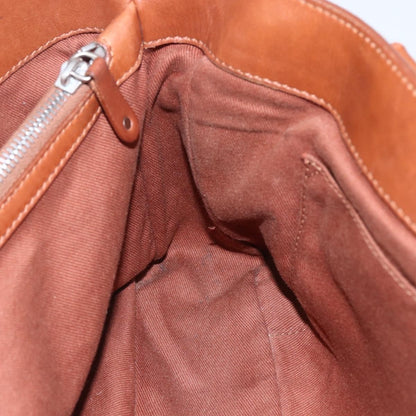 Celine CELINE Boogie bag Hand Bag Leather Brown Silver Authentic ka853