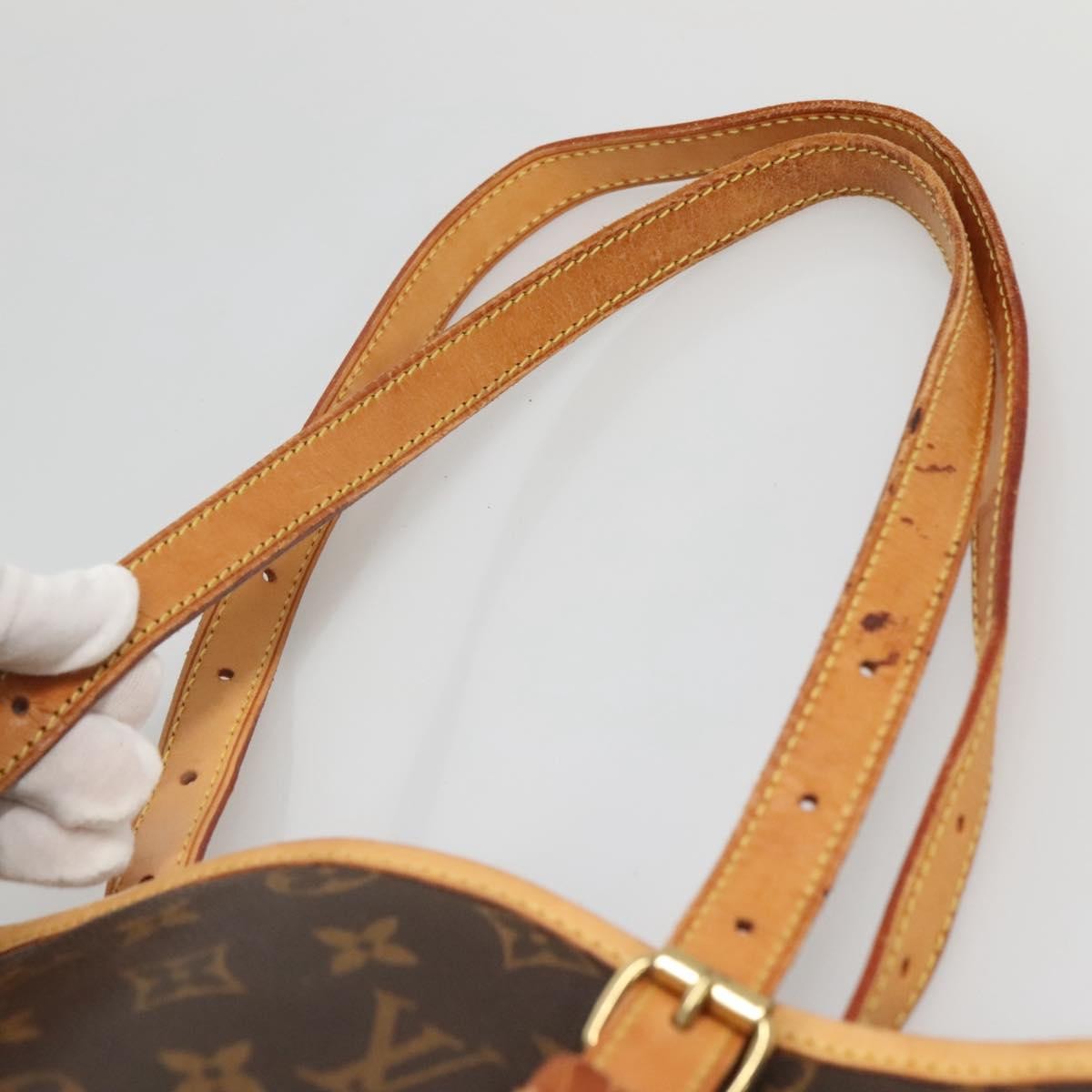 Louis Vuitton LOUIS VUITTON Monogram Bucket GM Shoulder Bag M42236 LV Authentic 71488