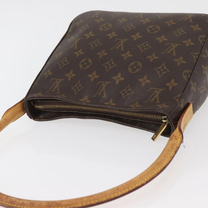 Louis Vuitton LOUIS VUITTON Monogram Looping MM Shoulder Bag M51146 LV Authentic ka3657