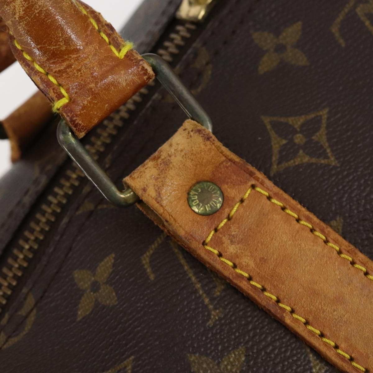 Louis Vuitton LOUIS VUITTON Monogram Keepall Bandouliere 55 Boston Bag M41414 LV Authentic bs29746