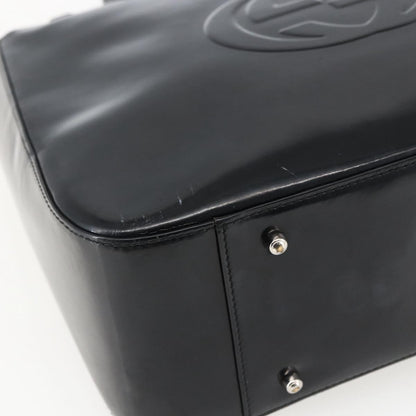 Gucci GUCCI Hand Bag Patent leather Black Silver 000 1013 0504 Authentic ka2334
