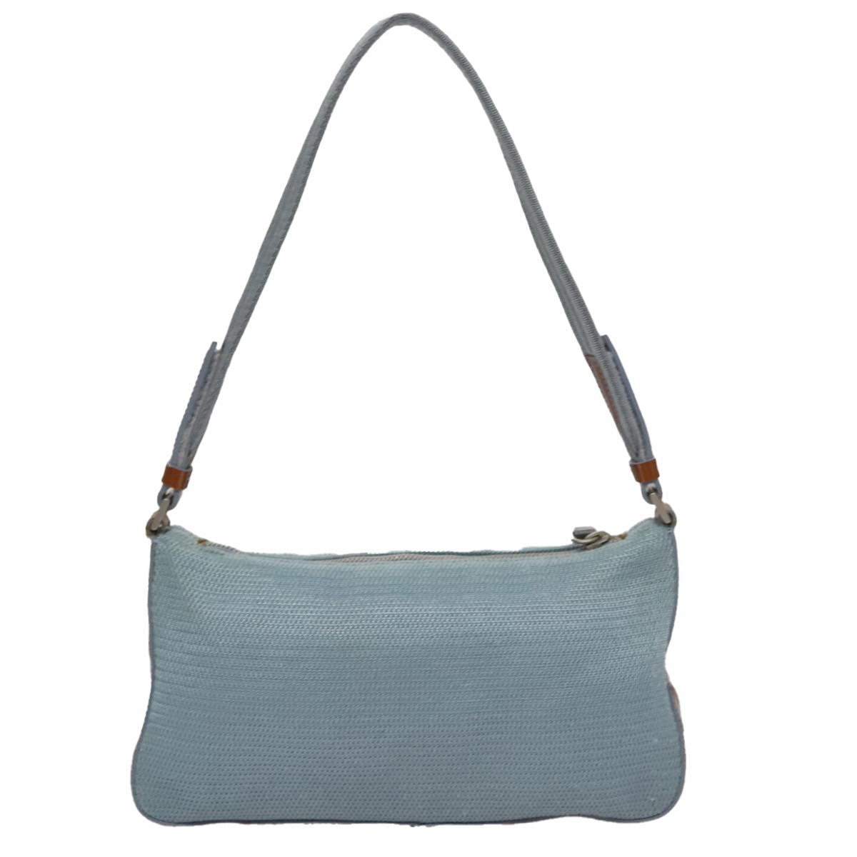 Prada PRADA Sports Shoulder Bag Canvas Blue Authentic bs21360