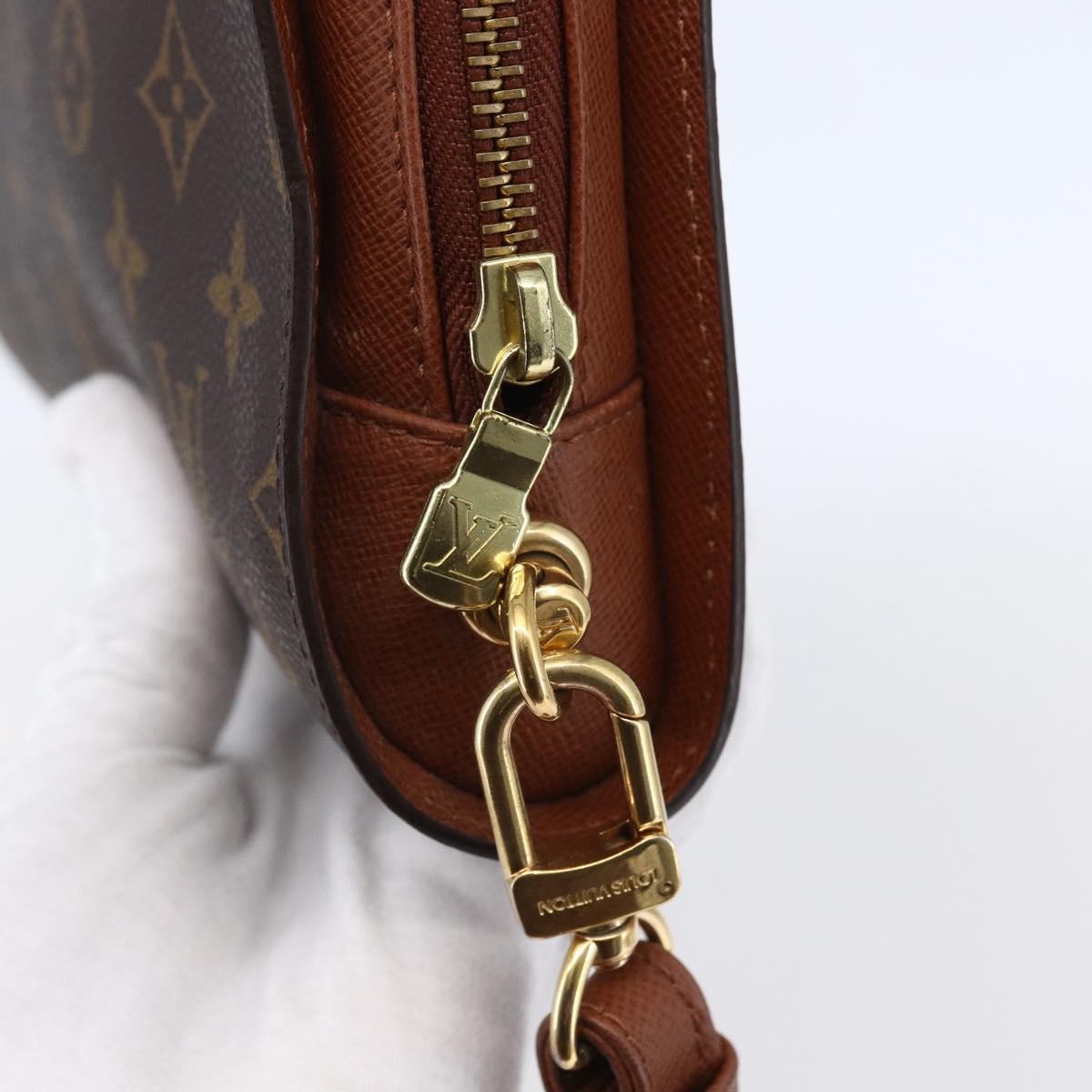 Louis Vuitton LOUIS VUITTON Monogram Orsay Clutch Bag M51790 LV Authentic 150009