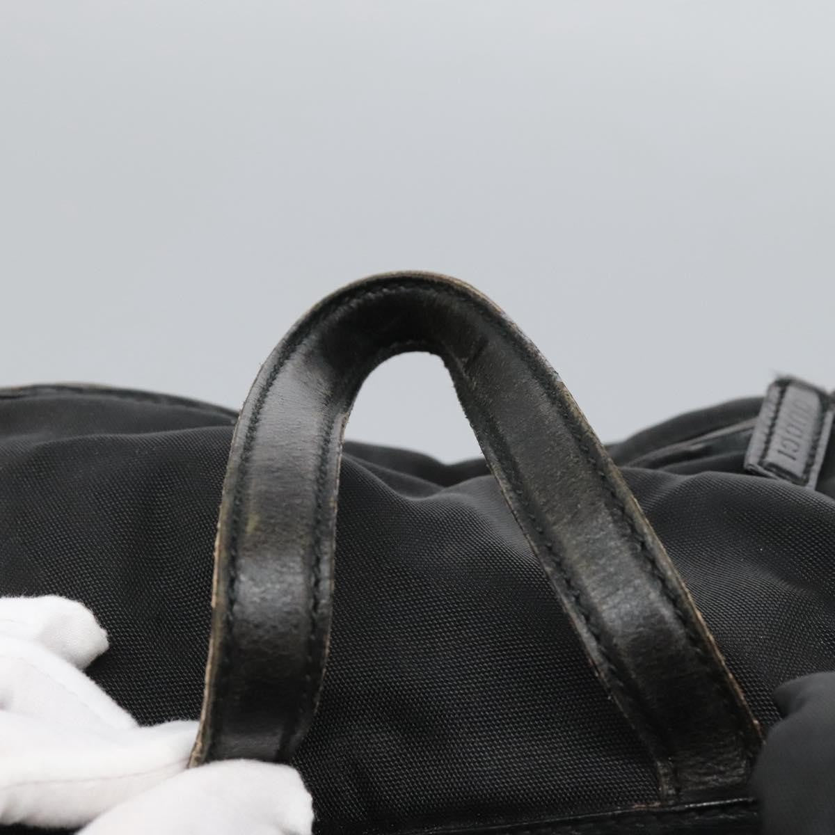 Gucci GUCCI Backpack Nylon Black Authentic 117288 Bag