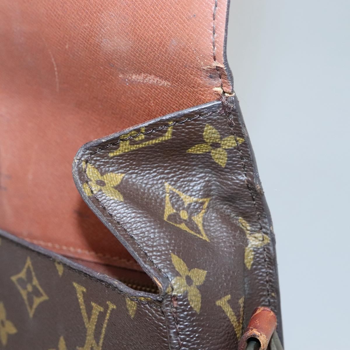 Louis Vuitton LOUIS VUITTON Monogram Saint Cloud GM Shoulder Bag M51242 LV Authentic ep10579
