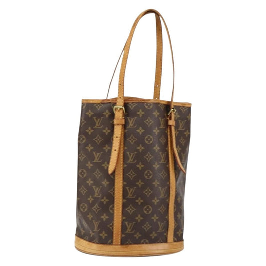 Louis Vuitton LOUIS VUITTON Monogram Bucket GM Shoulder Bag M42236 LV Authentic gh1032
