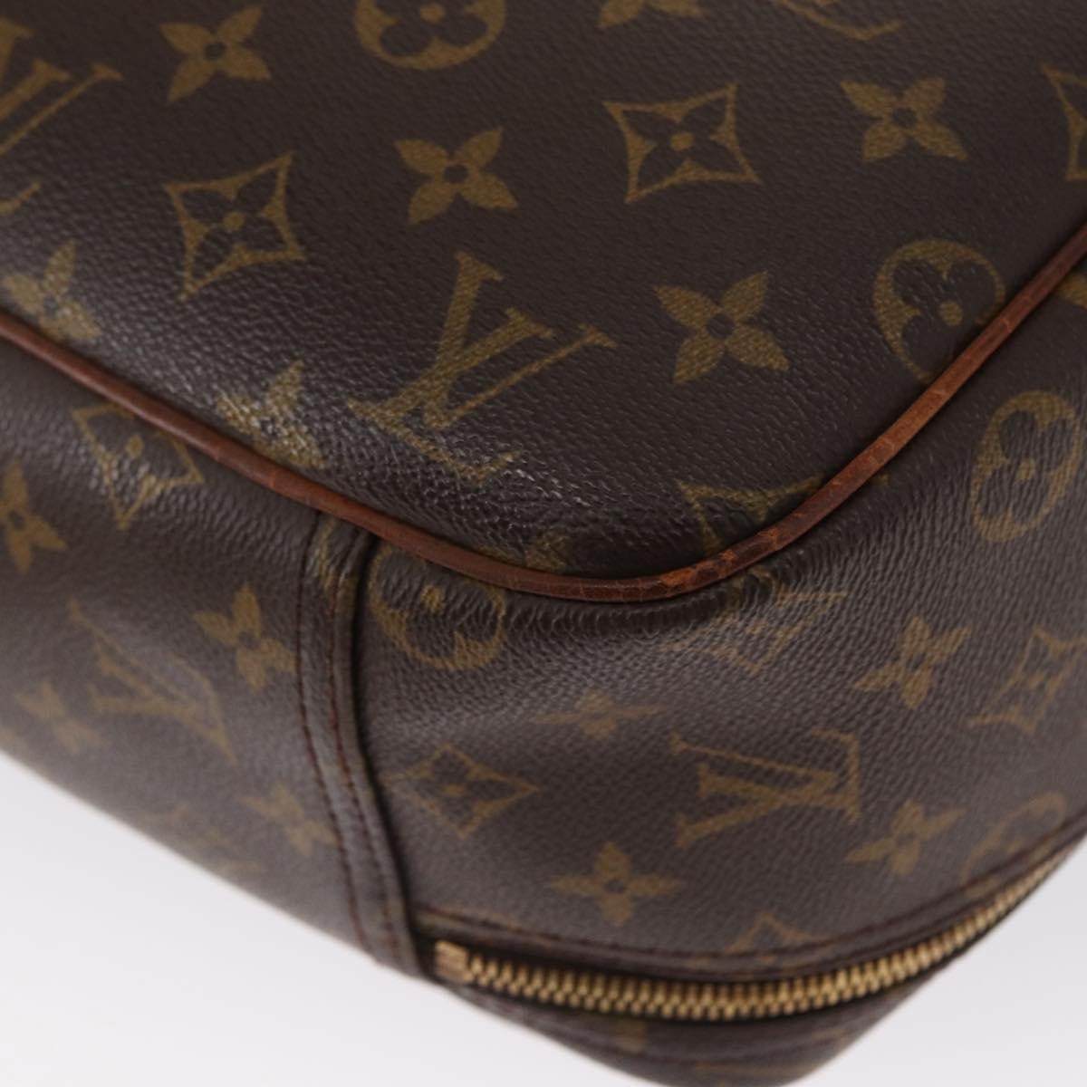 Louis Vuitton LOUIS VUITTON Monogram Excursion Hand Bag M41450 LV Authentic ka1484