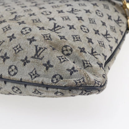 Louis Vuitton LOUIS VUITTON Monogram Mini Fran?oise Tote Bag 2way Blue M92208 LV Authentic 151081