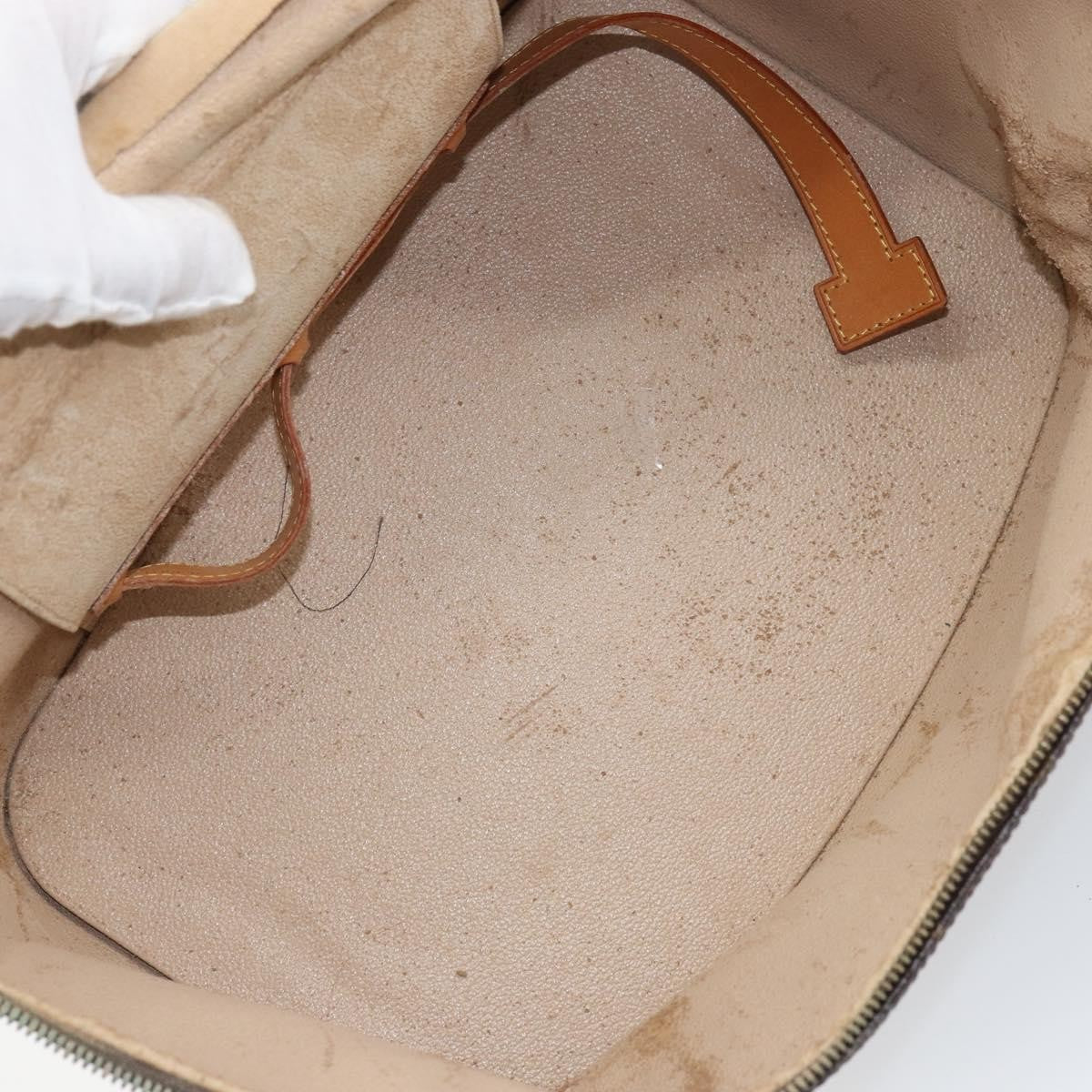 Louis Vuitton LOUIS VUITTON Monogram Nice Hand Bag M47280 LV Authentic 157865