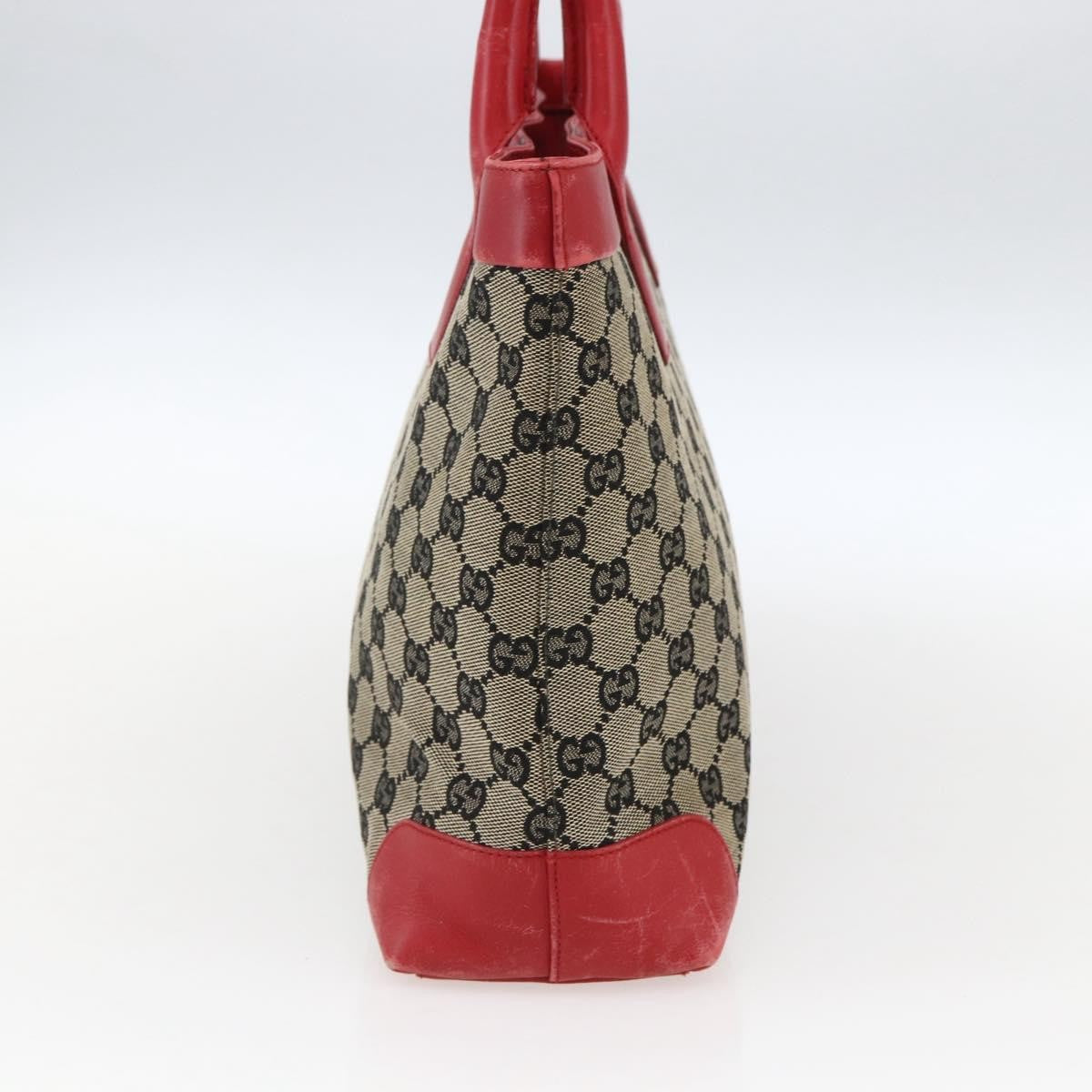 Gucci GUCCI GG Canvas Tote Bag Navy 002 1119 Authentic ep13408