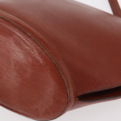 Louis Vuitton LOUIS VUITTON Epi Saint Jacques Shopping Bag Brown M52263 LV Authentic BA8091