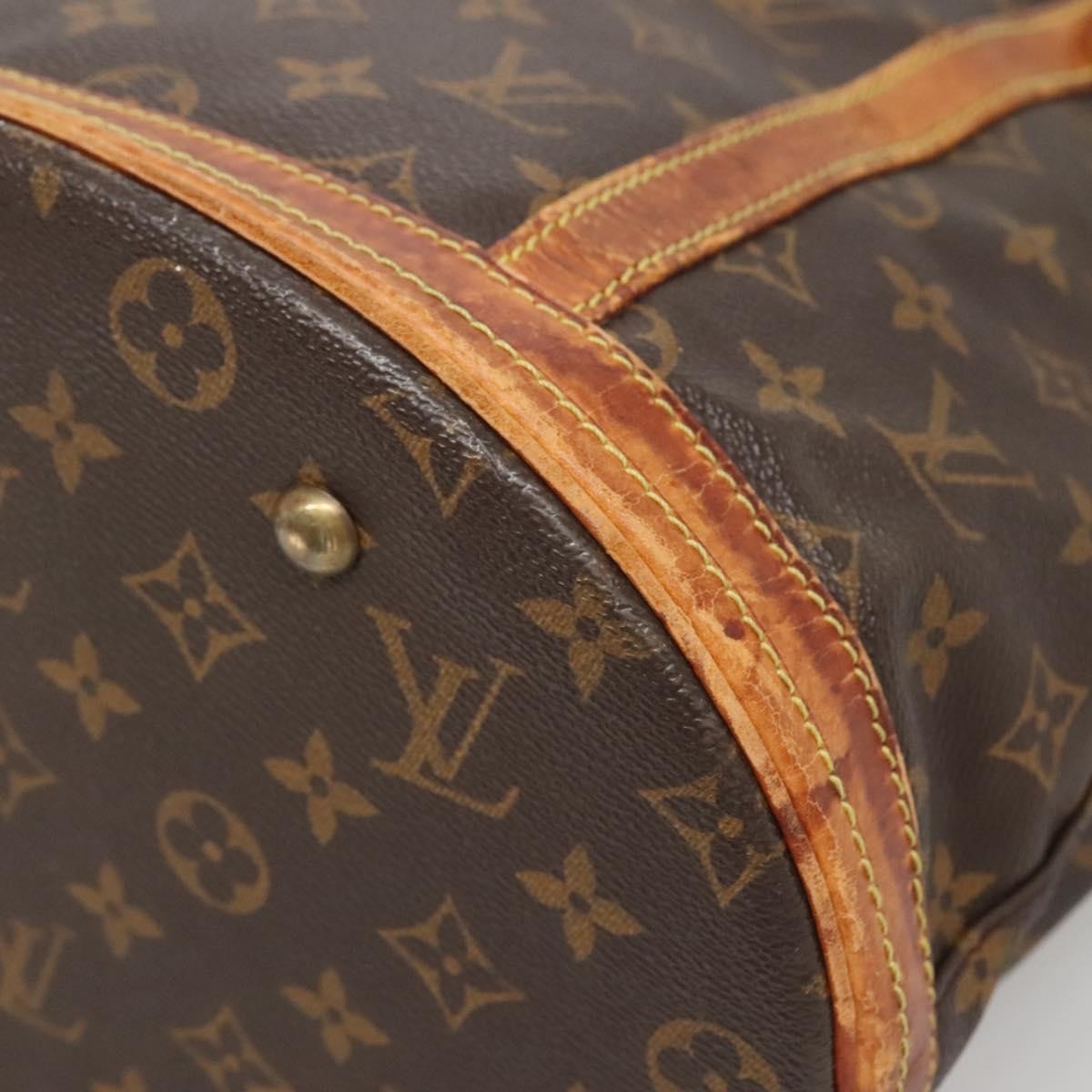 Louis Vuitton LOUIS VUITTON Monogram Bucket GM Shoulder Bag M42236 LV Authentic 71488
