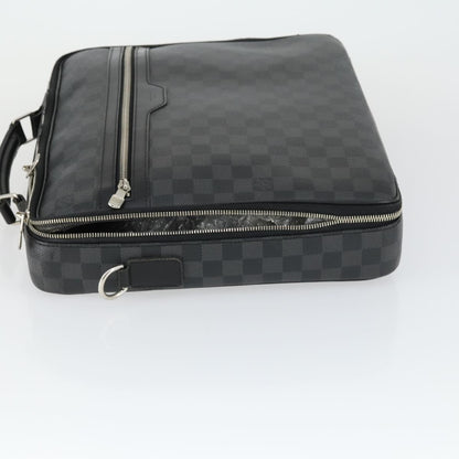 Louis Vuitton LOUIS VUITTON Damier Grafitte Steve Business Bag 2way N58030 LV Authentic ka2281