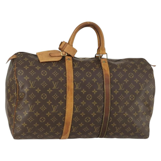 Louis Vuitton LOUIS VUITTON Monogram Keepall 50 Boston Bag M41426 LV Authentic 158747