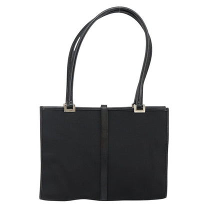 Gucci GUCCI Jackie Shoulder Bag Nylon Black Silver 002 1073 3444 Authentic bs29509