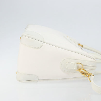 Gucci GUCCI Micro GG Supreme Boston Bag PVC 2way White Gold 002 123 0167 Authentic BA6571