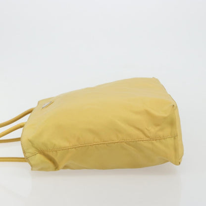Prada PRADA Tote Bag Nylon Yellow Authentic 181131