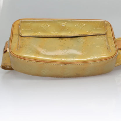 Louis Vuitton LOUIS VUITTON Monogram Vernis Fulton Waist bag Gris M91041 LV Authentic yk17565
