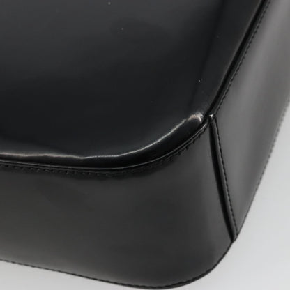 Gucci GUCCI Shoulder Bag Patent leather Black Silver 000 1046 0506 Authentic 175203