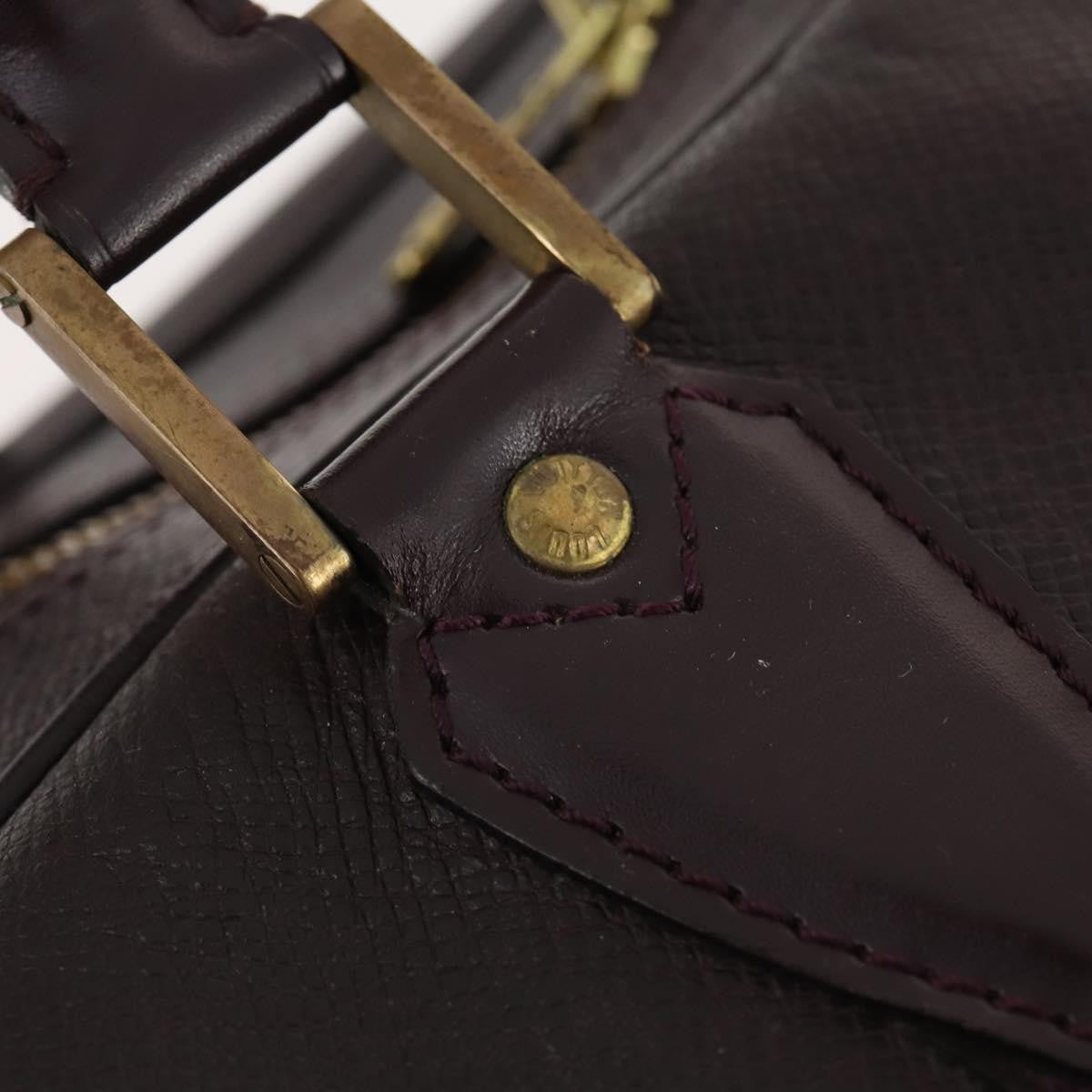 Louis Vuitton LOUIS VUITTON Taiga Kendall PM Boston Bag Acajou M30126 LV Authentic hk3661