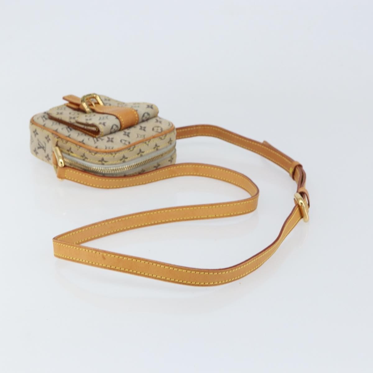 Louis Vuitton LOUIS VUITTON Monogram Mini Juliet PM Shoulder Bag Blue M92005 LV Authentic 157379
