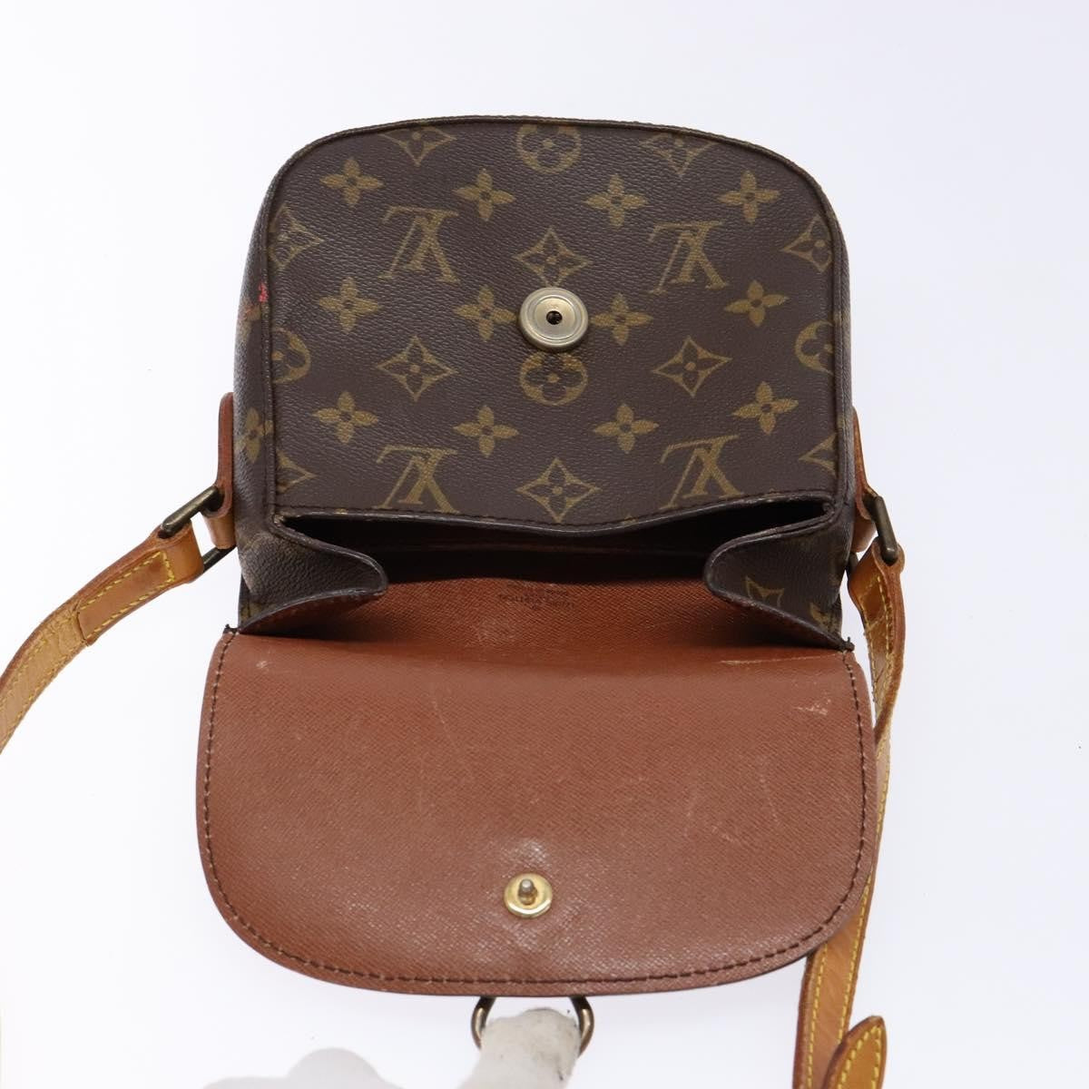 Louis Vuitton LOUIS VUITTON Monogram Saint Cloud PM Shoulder Bag M51244 LV Authentic ep10227