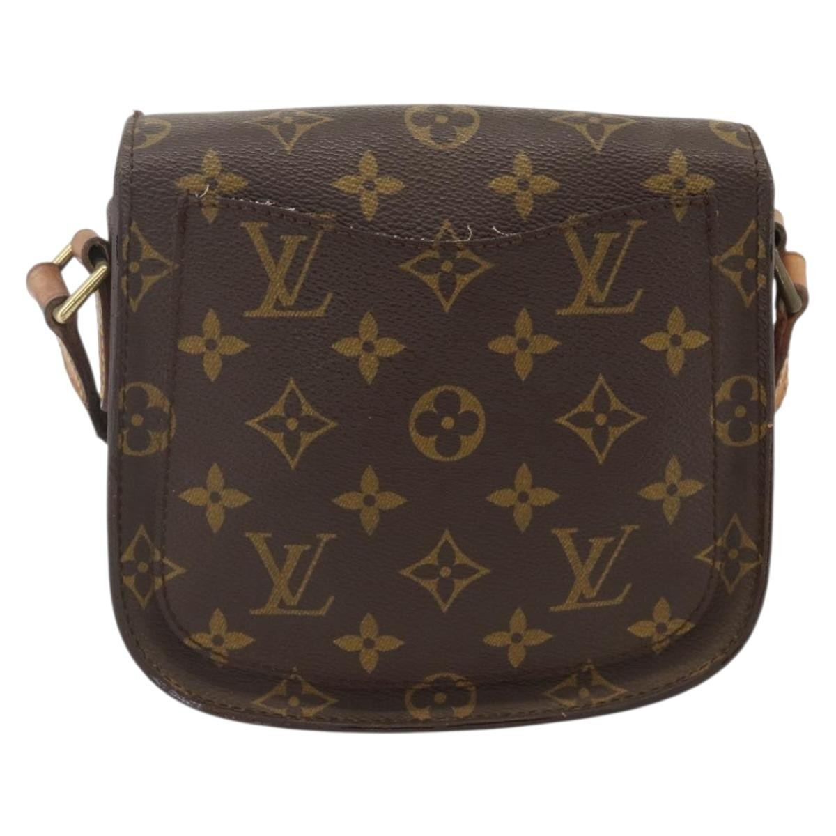 Louis Vuitton LOUIS VUITTON Monogram Saint Cloud PM Shoulder Bag M51244 LV Authentic LNZ568