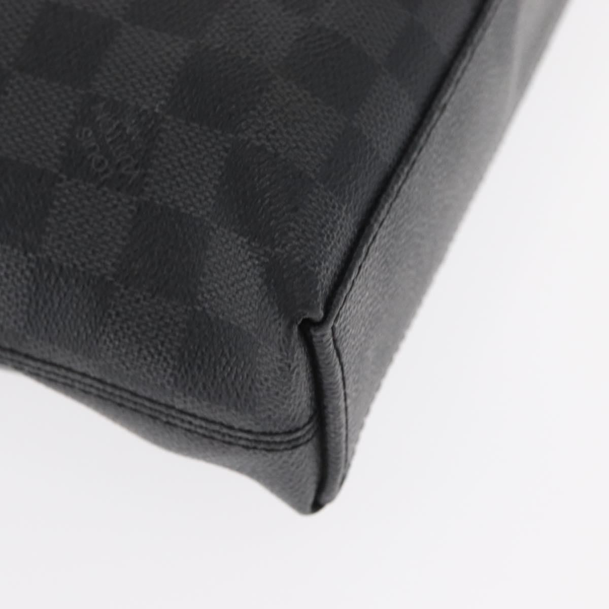 Louis Vuitton LOUIS VUITTON Damier Graphite Porte Documents Jules Bag 2way N48224 Authentic ka1086