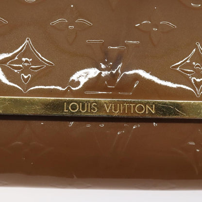 Louis Vuitton LOUIS VUITTON Vernis Rossmore MM Shoulder Bag Rose Velours M91589 LV Authentic 127784