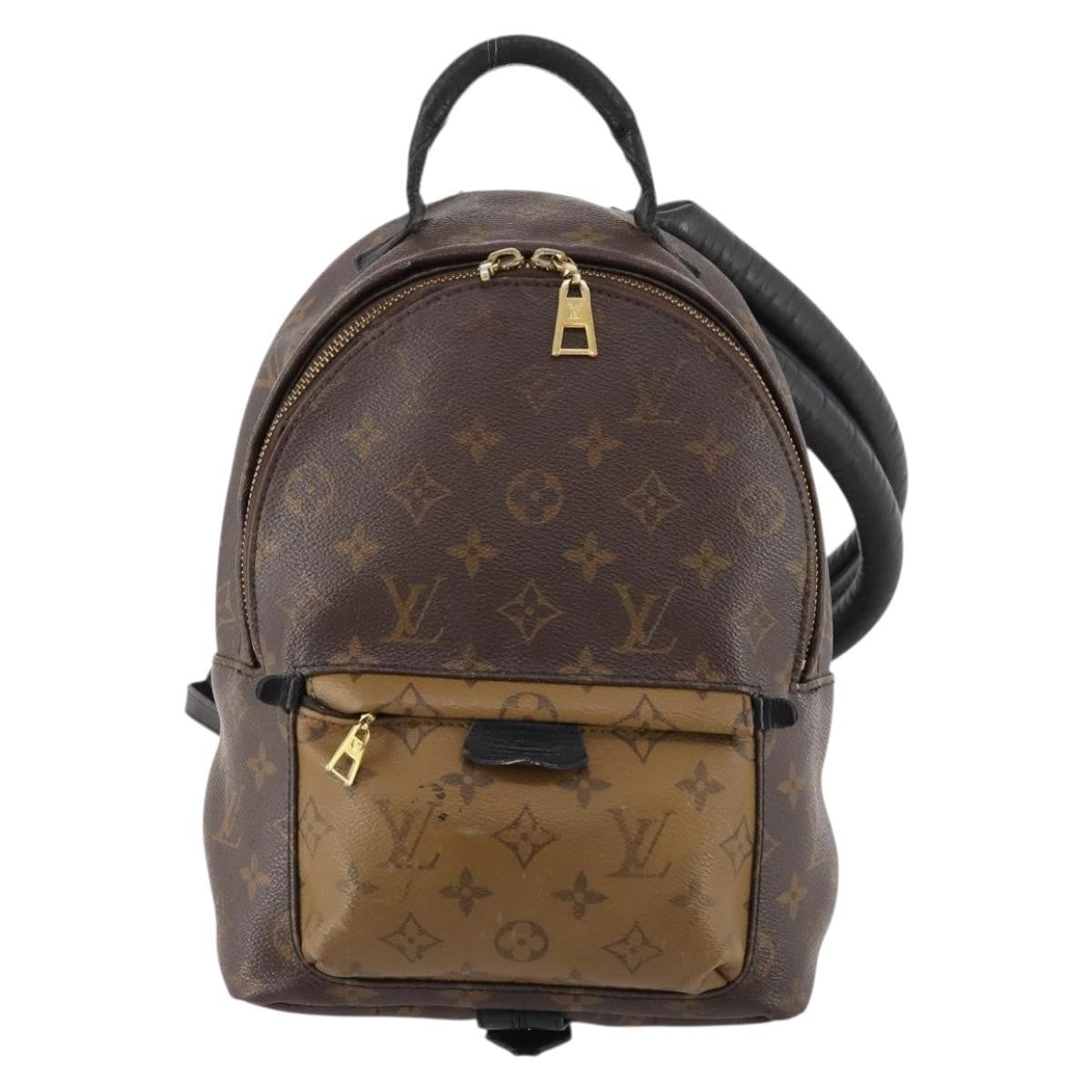 Louis Vuitton LOUIS VUITTON Monogram Reverse Palm Springs PM Backpack M43116 LV Authentic bs33266 Bag