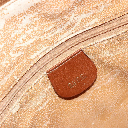 Gucci GUCCI Bamboo Hand Bag Leather 2way Brown Gold 000 122 0293 Authentic 181101
