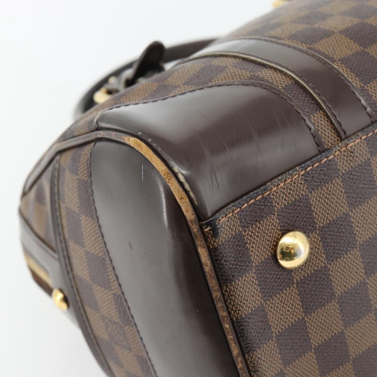Louis Vuitton LOUIS VUITTON Damier Ebene Berkeley Hand Bag N52000 LV Authentic 180651