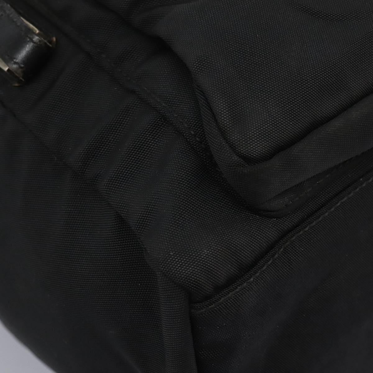 Gucci GUCCI Backpack Nylon Black Authentic 117288 Bag