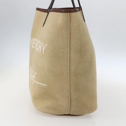 Givenchy GIVENCHY Tote Bag Canvas Beige Authentic ka1015