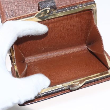 Louis Vuitton LOUIS VUITTON Monogram Porte Monnaie Billets Viennois Wallet M61663 Authentic BA11514 Bag